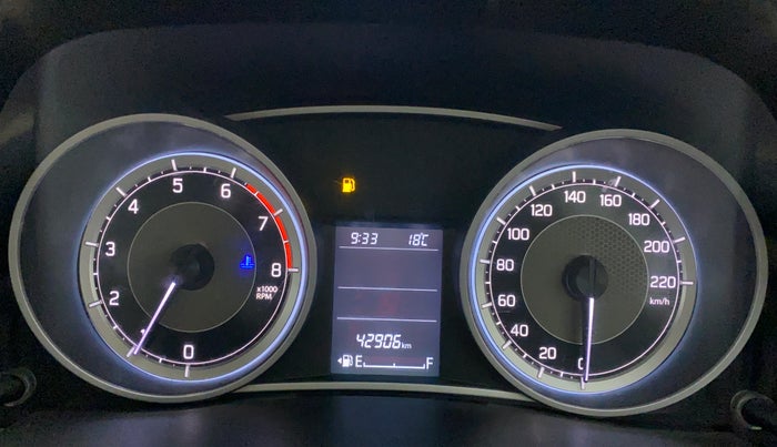 2018 Maruti Dzire ZXI Plus, Petrol, Manual, 42,961 km, Odometer Image