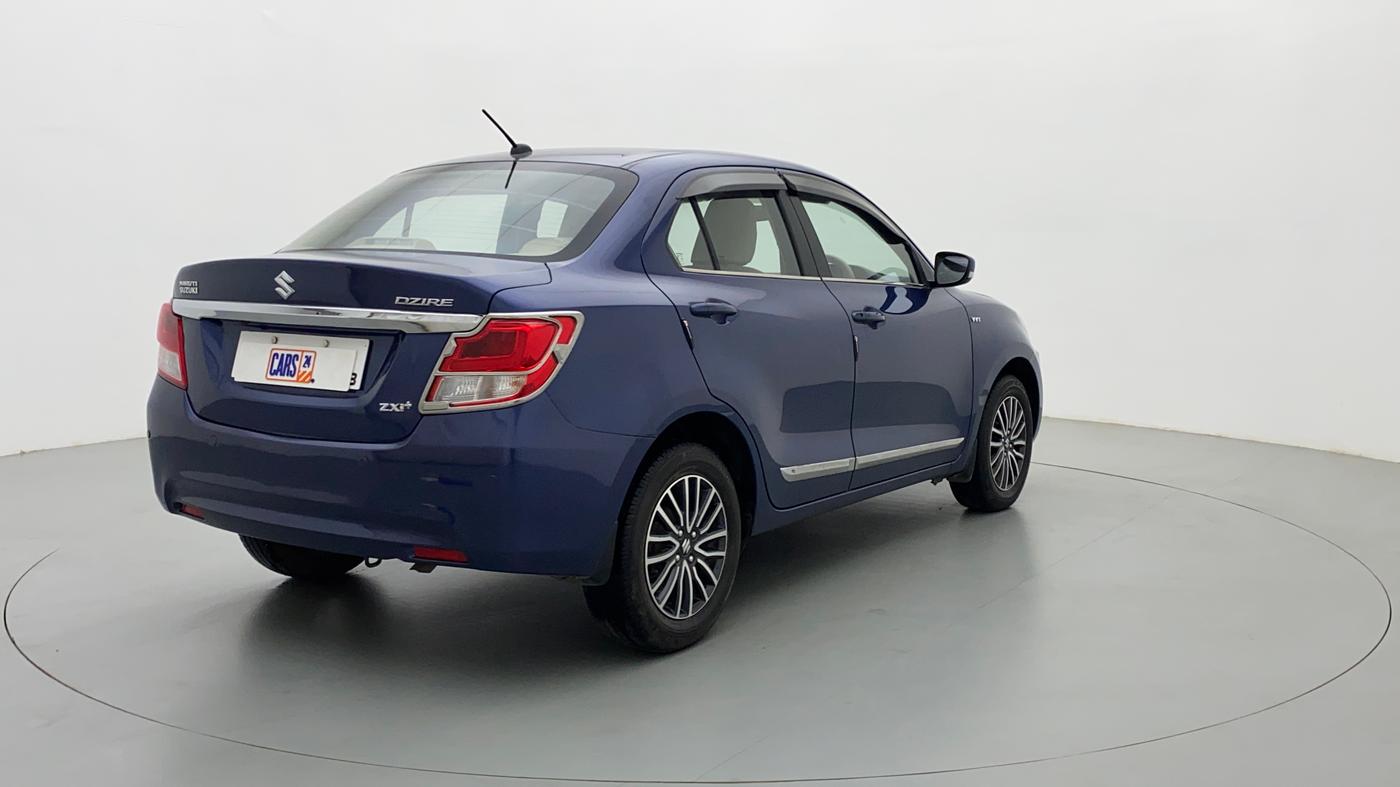 2018 Maruti Dzire ZXI Plus, Petrol, Manual, 42,961 km, Right Back Diagonal