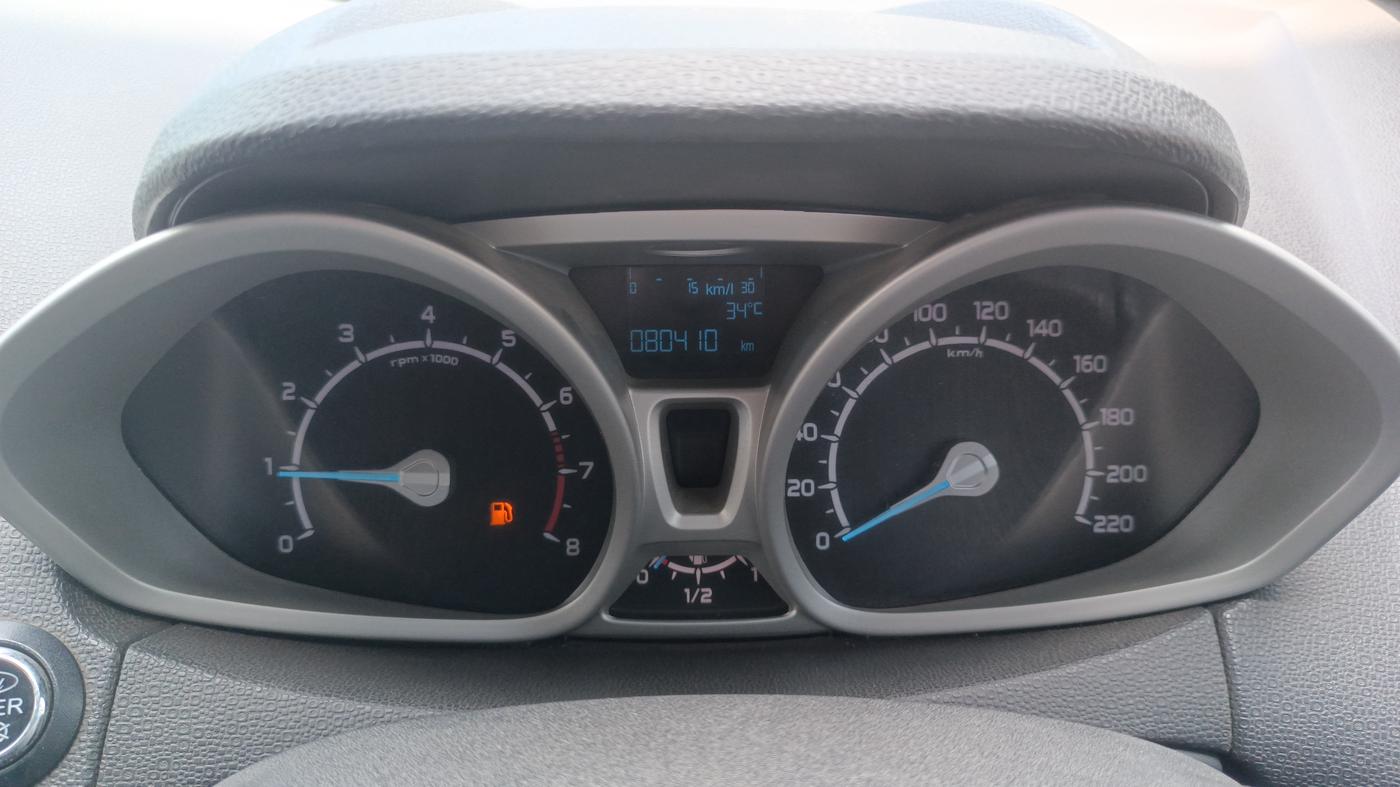 2014 Ford Ecosport TITANIUM 1.0L ECOBOOST (OPT), Petrol, Manual, 80,438 km, Odometer Image