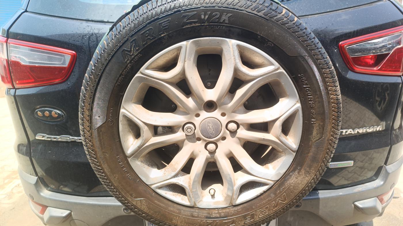 2014 Ford Ecosport TITANIUM 1.0L ECOBOOST (OPT), Petrol, Manual, 80,438 km, Spare Tyre