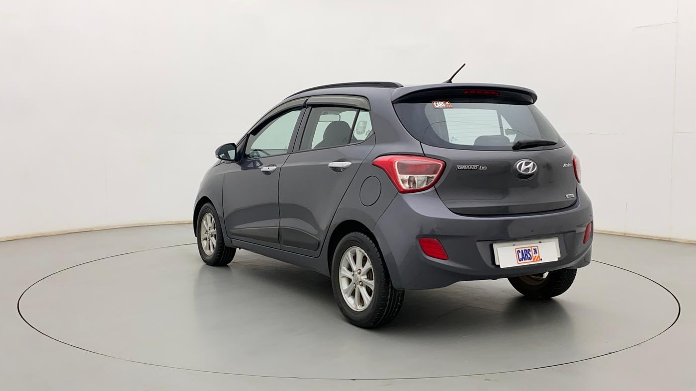 2015 Hyundai Grand i10 ASTA AT 1.2 KAPPA VTVT, Petrol, Automatic, 79,805 km, Left Back Diagonal