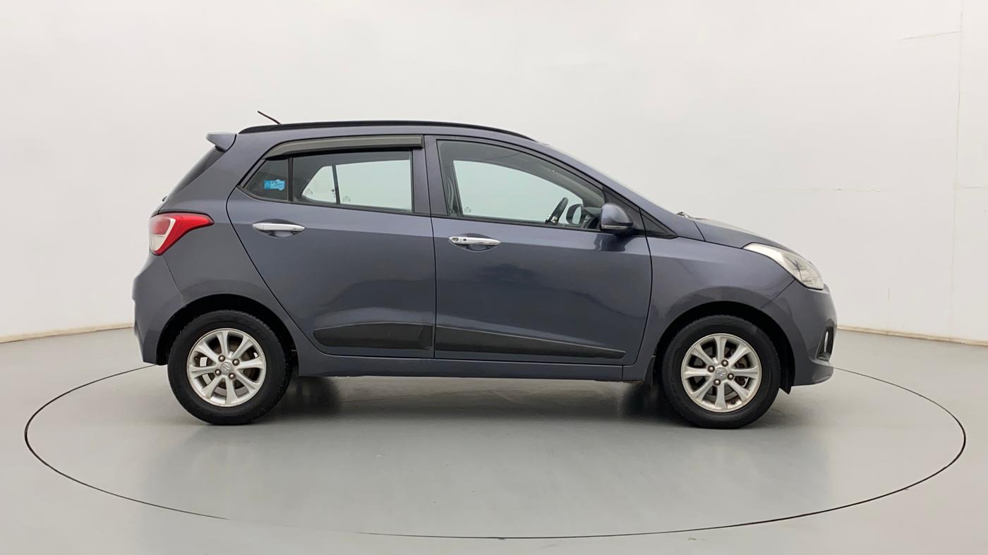 2015 Hyundai Grand i10 ASTA AT 1.2 KAPPA VTVT, Petrol, Automatic, 79,805 km, Right Side View
