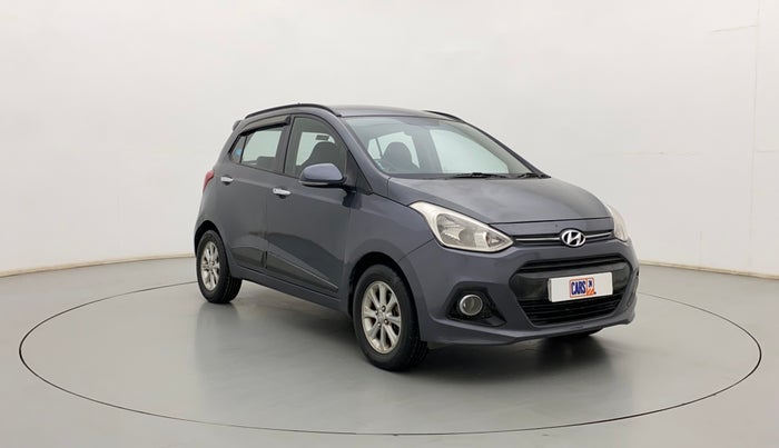 2015 Hyundai Grand i10 ASTA AT 1.2 KAPPA VTVT, Petrol, Automatic, 79,805 km, Right Front Diagonal
