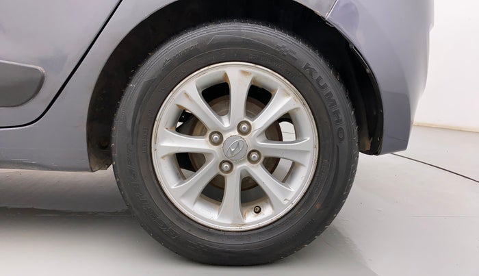 2015 Hyundai Grand i10 ASTA AT 1.2 KAPPA VTVT, Petrol, Automatic, 79,805 km, Left Rear Wheel