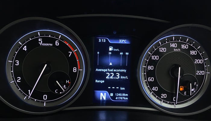 2022 Maruti Dzire ZXI Plus AMT, Petrol, Automatic, 41,760 km, Odometer Image