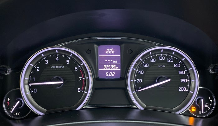 2016 Maruti Ciaz ZXI, Petrol, Manual, 32,872 km, Odometer Image