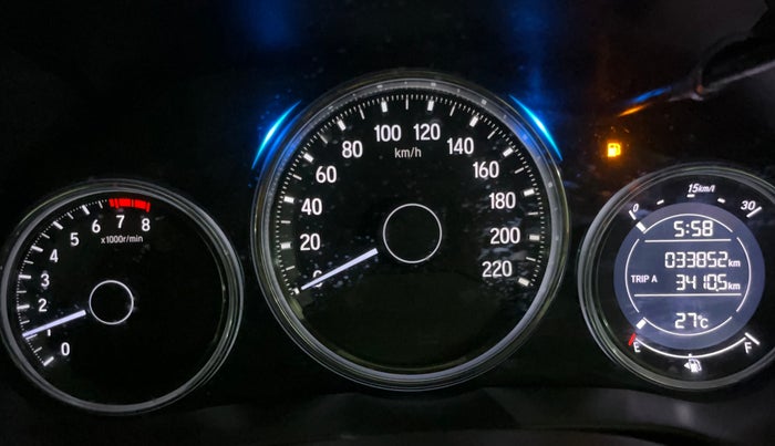 2019 Honda City 1.5L I-VTEC ZX, Petrol, Manual, 33,843 km, Odometer Image
