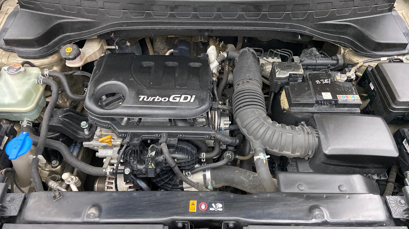 2020 KIA SONET HTX 1.0 IMT, Petrol, Manual, 42,345 km, Open Bonet