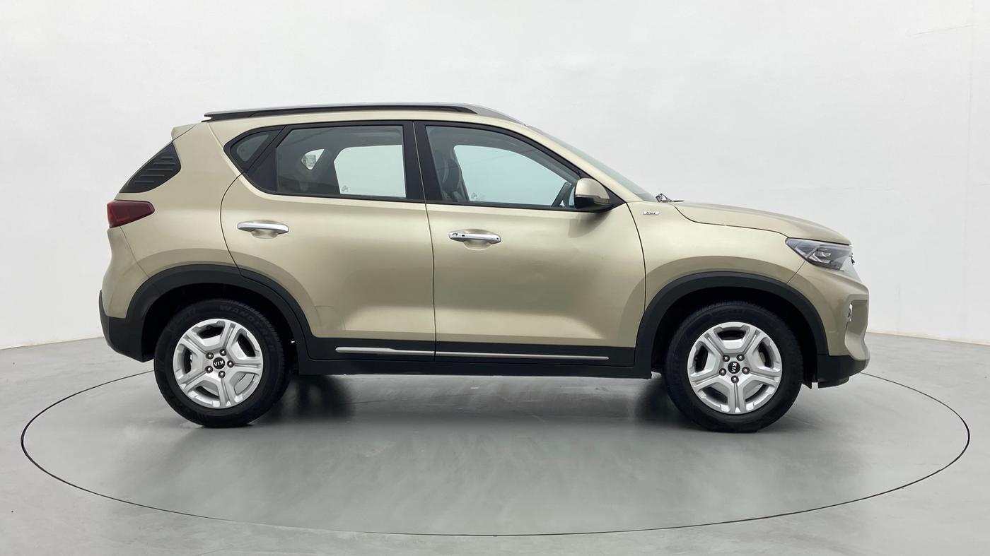 2020 KIA SONET HTX 1.0 IMT, Petrol, Manual, 42,345 km, Right Side View