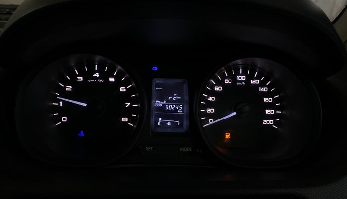 2017 Tata Tiago XT PETROL, Petrol, Manual, 50,317 km, Odometer Image