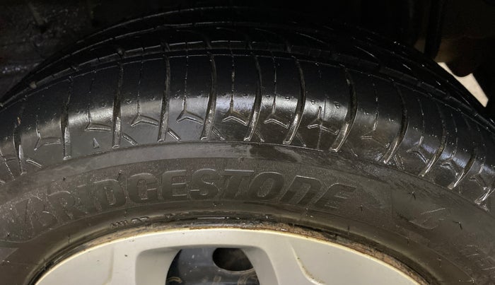 2017 Tata Tiago XT PETROL, Petrol, Manual, 50,317 km, Left Rear Tyre Tread