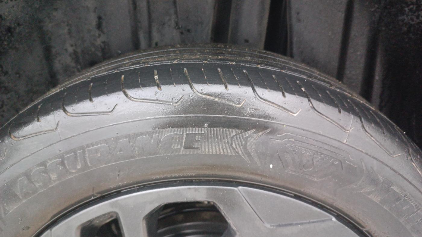 2024 Maruti FRONX Delta Plus (O) 1.2L MT, Petrol, Manual, 58,459 km, Left Rear Tyre Tread