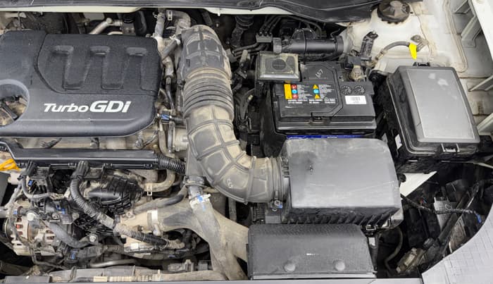2023 Hyundai VENUE S (O) 1.0 Turbo Petrol DCT, Petrol, Automatic, 18,569 km, Engine View - Left