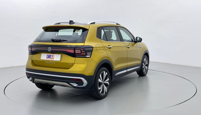 2021 Volkswagen TAIGUN GT PLUS 1.5 TSI DSG, Petrol, Automatic, 17,261 km, Right Back Diagonal