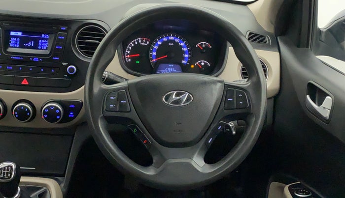 2017 Hyundai Xcent S 1.2, Petrol, Manual, 55,347 km, Steering Wheel Close Up