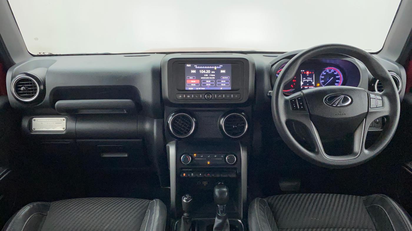 2022 Mahindra Thar LX  P 4WD AT CONVERTIBLE, Petrol, Automatic, 14,798 km, Dashboard