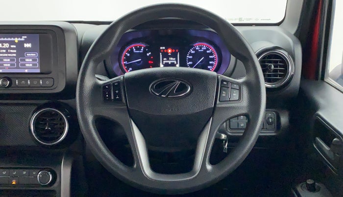 2022 Mahindra Thar LX  P 4WD AT CONVERTIBLE, Petrol, Automatic, 14,798 km, Steering Wheel Close Up