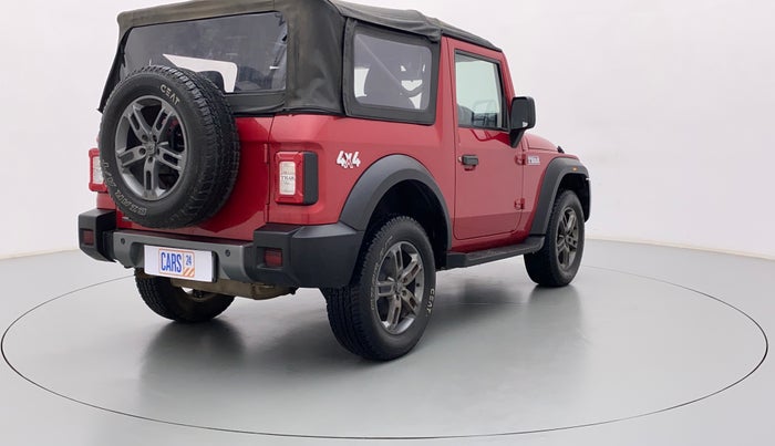 2022 Mahindra Thar LX  P 4WD AT CONVERTIBLE, Petrol, Automatic, 14,798 km, Right Back Diagonal