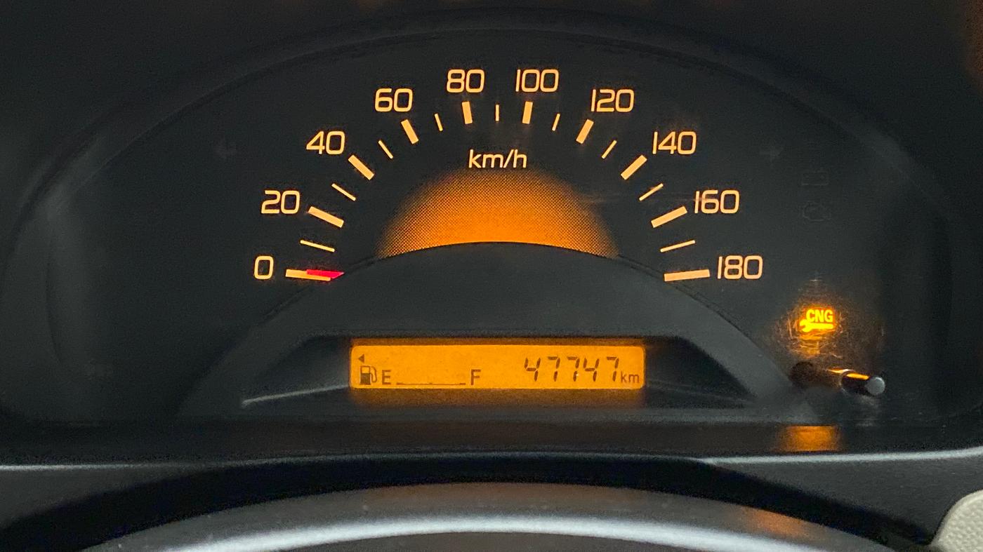 2014 Maruti Wagon R 1.0 LXI CNG, CNG, Manual, 48,198 km, Odometer Image