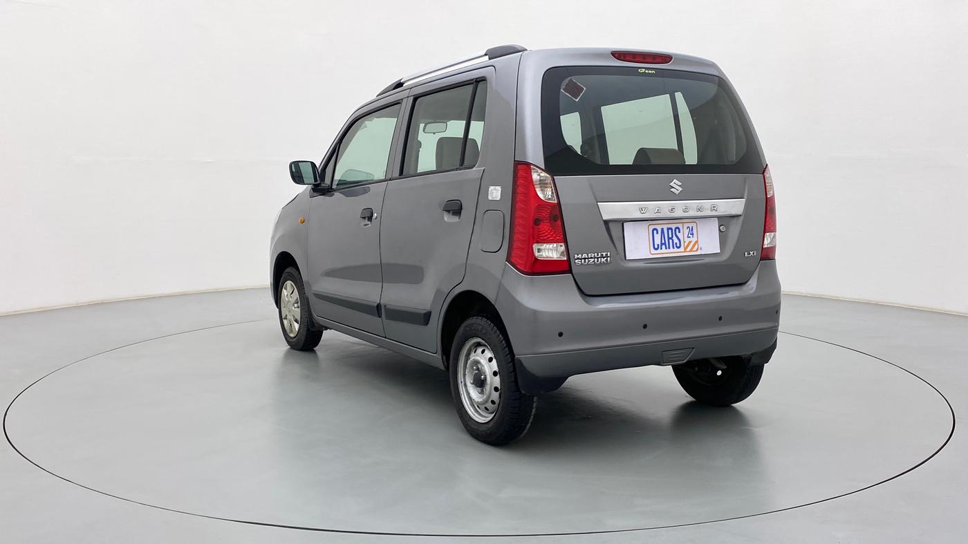 2014 Maruti Wagon R 1.0 LXI CNG, CNG, Manual, 48,198 km, Left Back Diagonal