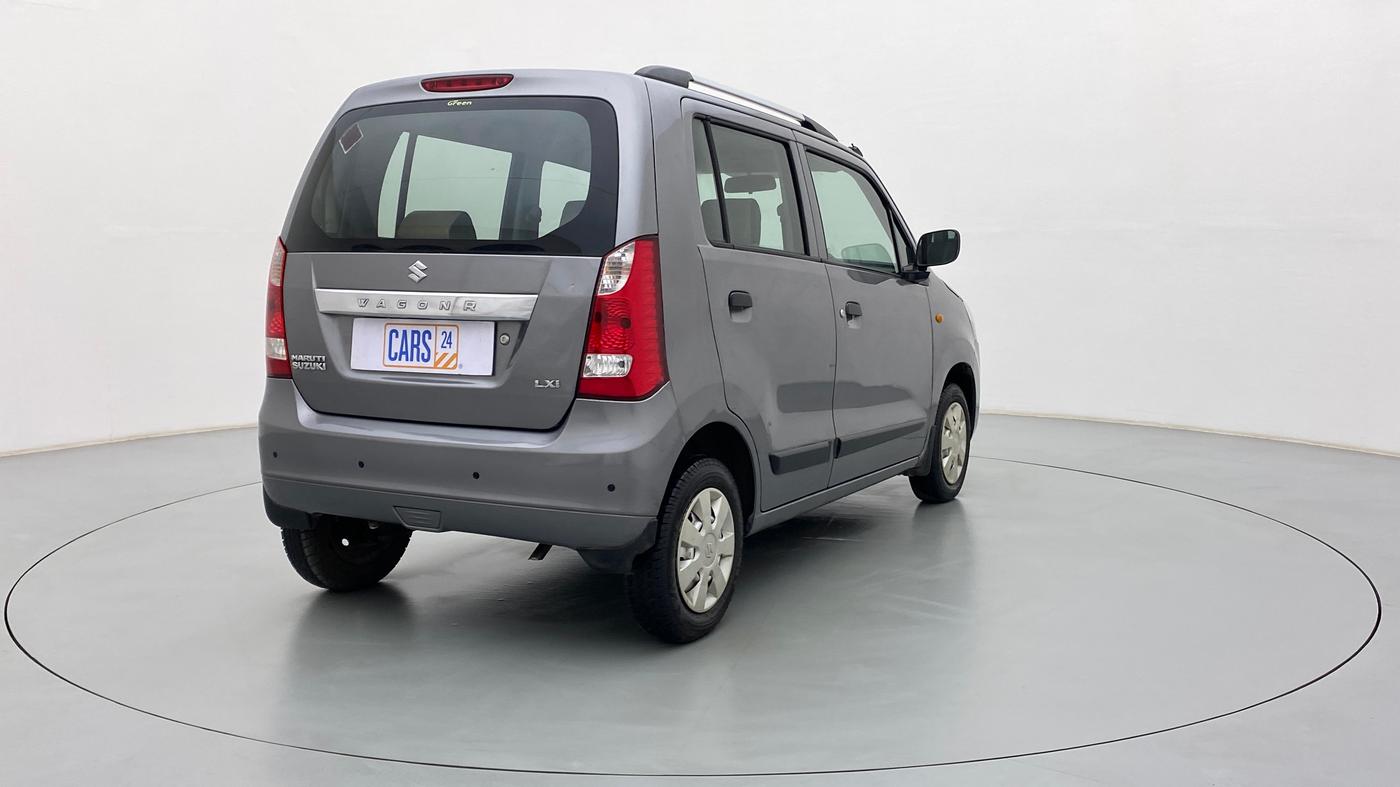 2014 Maruti Wagon R 1.0 LXI CNG, CNG, Manual, 48,198 km, Right Back Diagonal