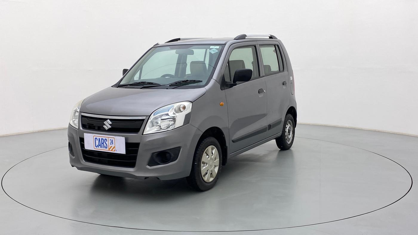 2014 Maruti Wagon R 1.0 LXI CNG, CNG, Manual, 48,198 km, Left Front Diagonal