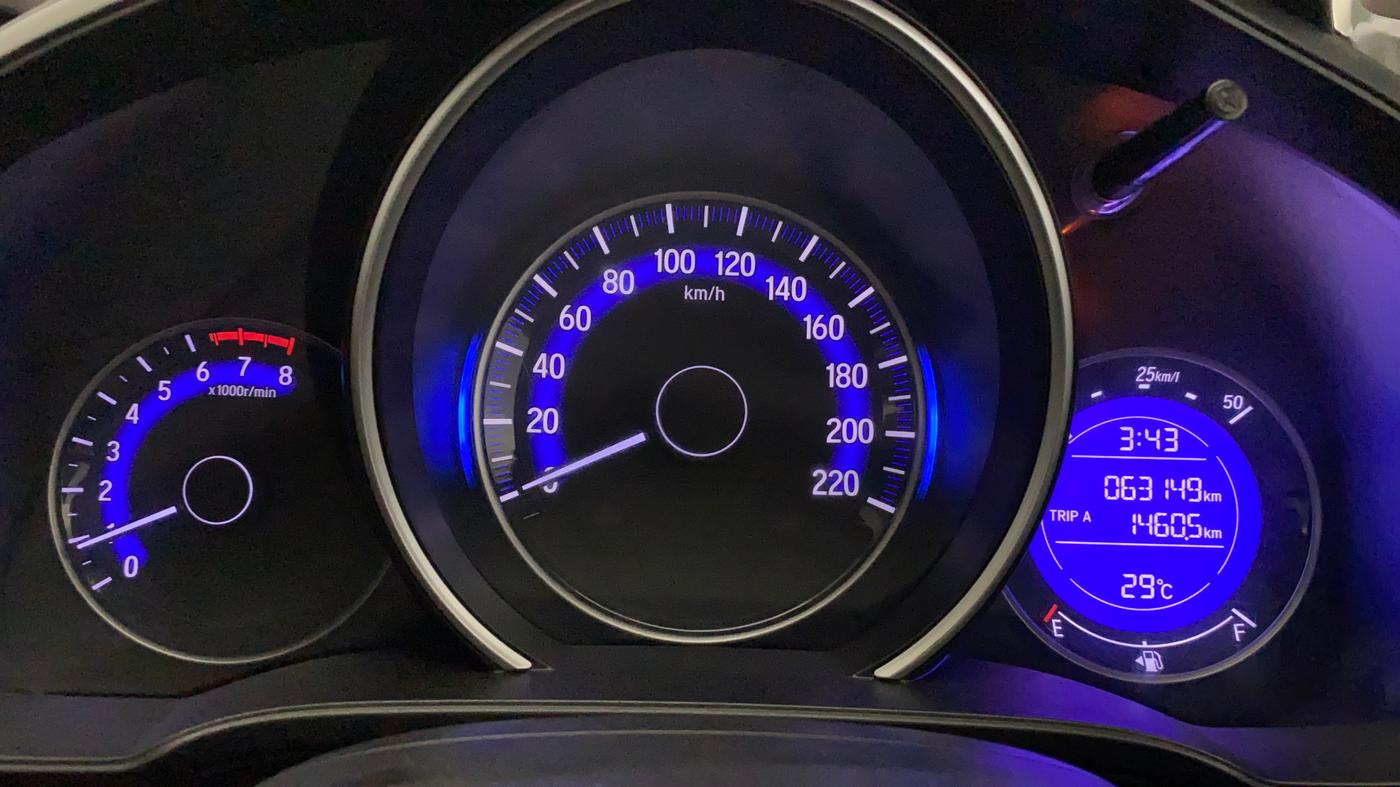 2017 Honda WR-V 1.2L I-VTEC VX MT, Petrol, Manual, 63,359 km, Odometer Image