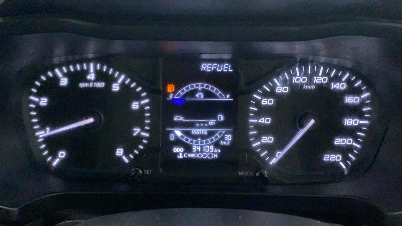 2021 Tata ALTROZ XZ PETROL, Petrol, Manual, 34,162 km, Odometer Image