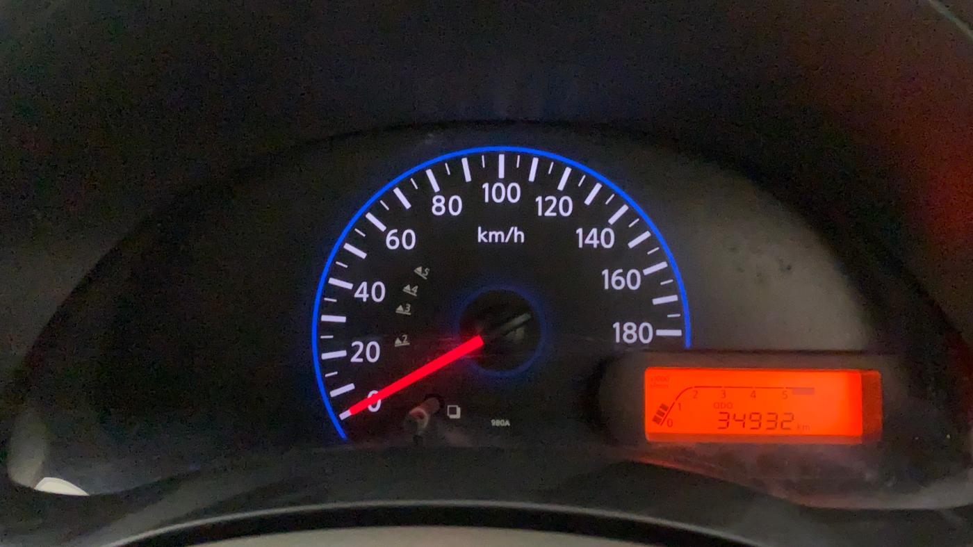 2015 Datsun Go Plus T, Petrol, Manual, 34,932 km, Odometer Image