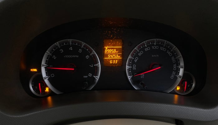 2015 Maruti Ertiga VXI CNG, CNG, Manual, 54,247 km, Odometer Image