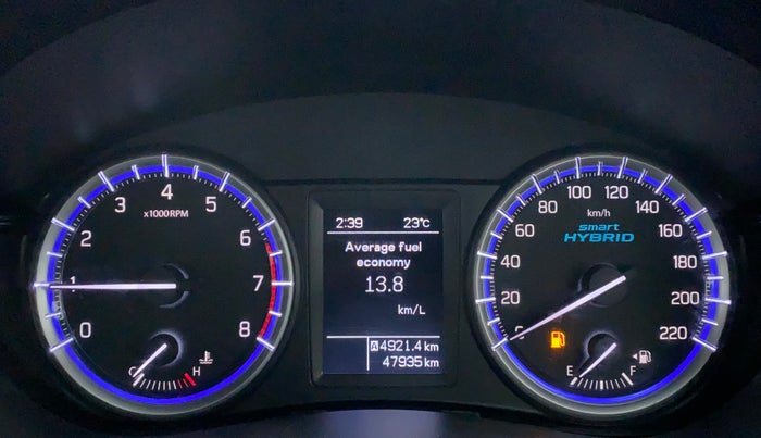 2020 Maruti S Cross ALPHA 1.5 SMART HYBRID, Petrol, Manual, 48,033 km, Odometer Image
