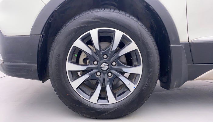 2020 Maruti S Cross ALPHA 1.5 SMART HYBRID, Petrol, Manual, 48,033 km, Left Front Wheel