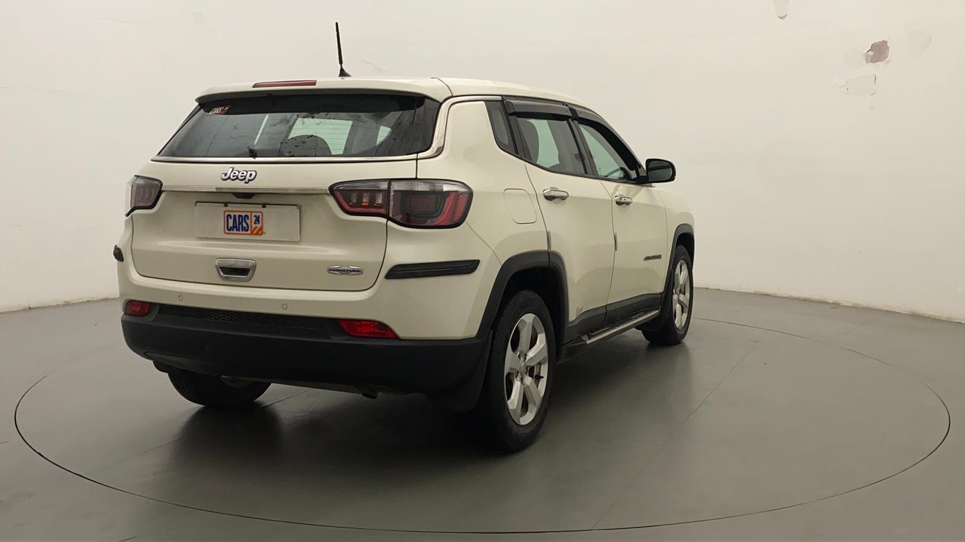 2018 Jeep Compass LONGITUDE 2.0 DIESEL, Diesel, Manual, 44,894 km, Right Back Diagonal