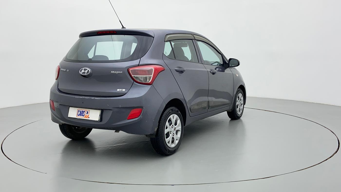 2016 Hyundai Grand i10 MAGNA 1.2 KAPPA VTVT, Petrol, Manual, 37,805 km, Right Back Diagonal