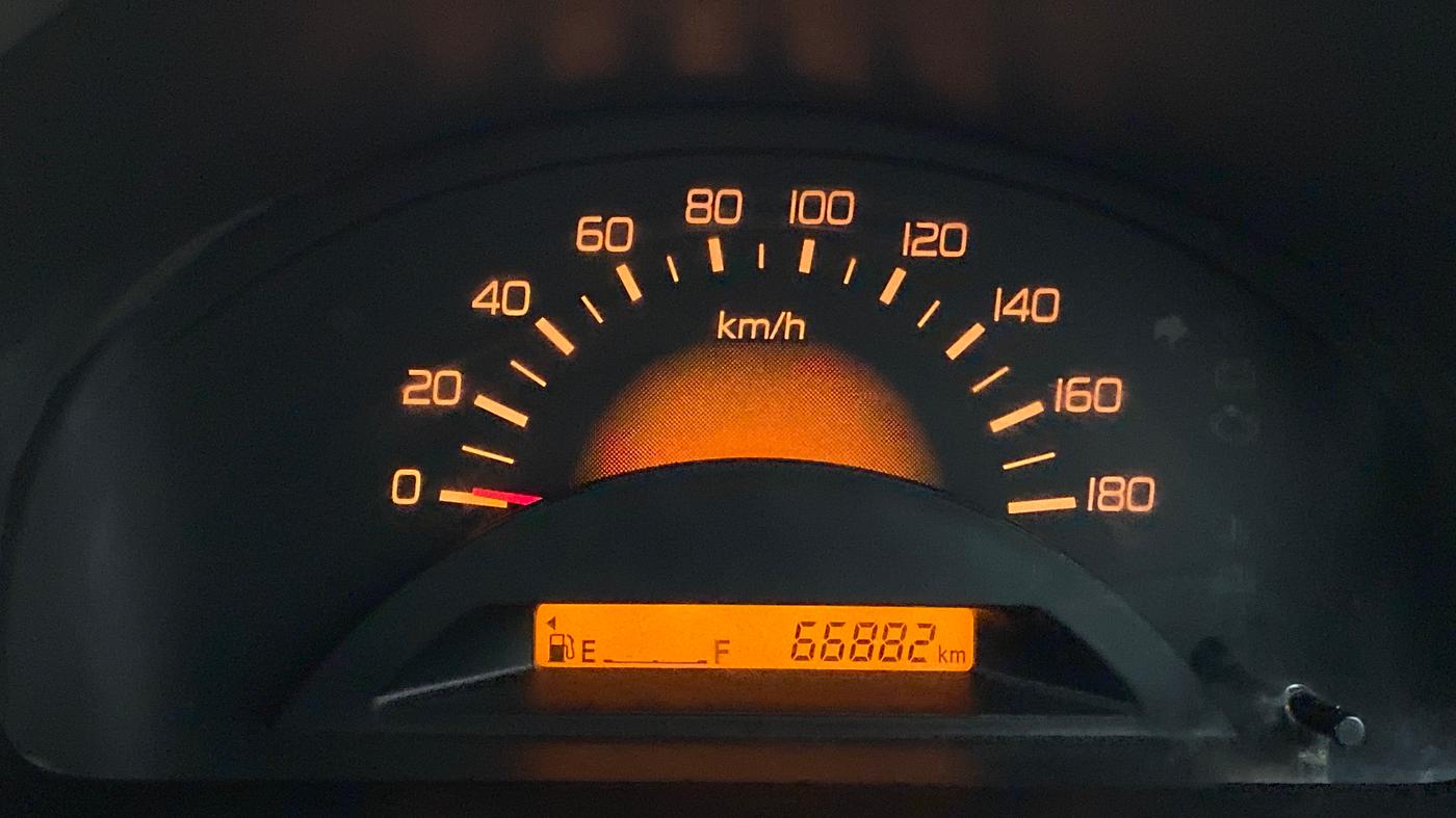 2017 Maruti Wagon R 1.0 LXI CNG, CNG, Manual, 66,924 km, Odometer Image