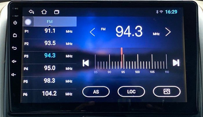 2017 Maruti Wagon R 1.0 LXI CNG, CNG, Manual, 66,924 km, Infotainment System