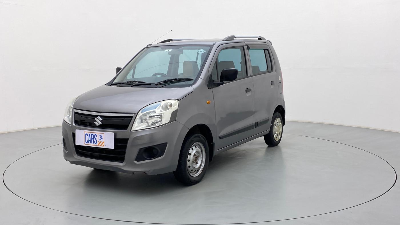 2017 Maruti Wagon R 1.0 LXI CNG, CNG, Manual, 66,924 km, Left Front Diagonal