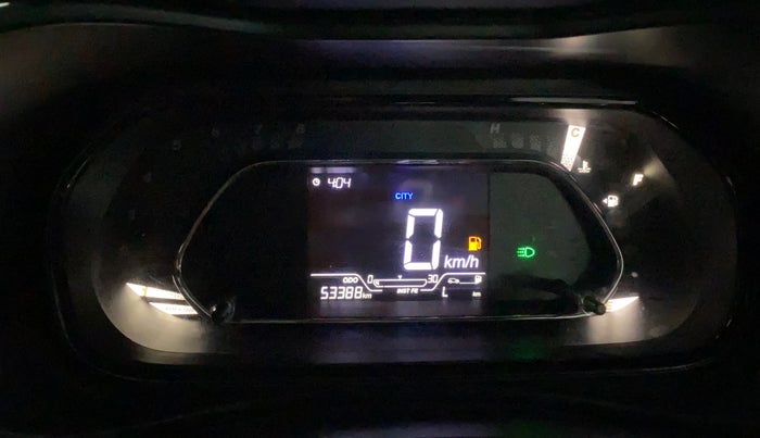 2021 Tata NEXON XZ PLUS PETROL DARK EDITION, Petrol, Manual, 53,368 km, Odometer Image