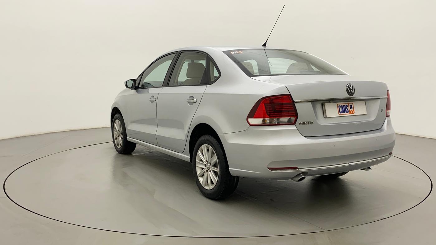 2015 Volkswagen Vento HIGHLINE 1.6 MPI, Petrol, Manual, 99,284 km, Left Back Diagonal