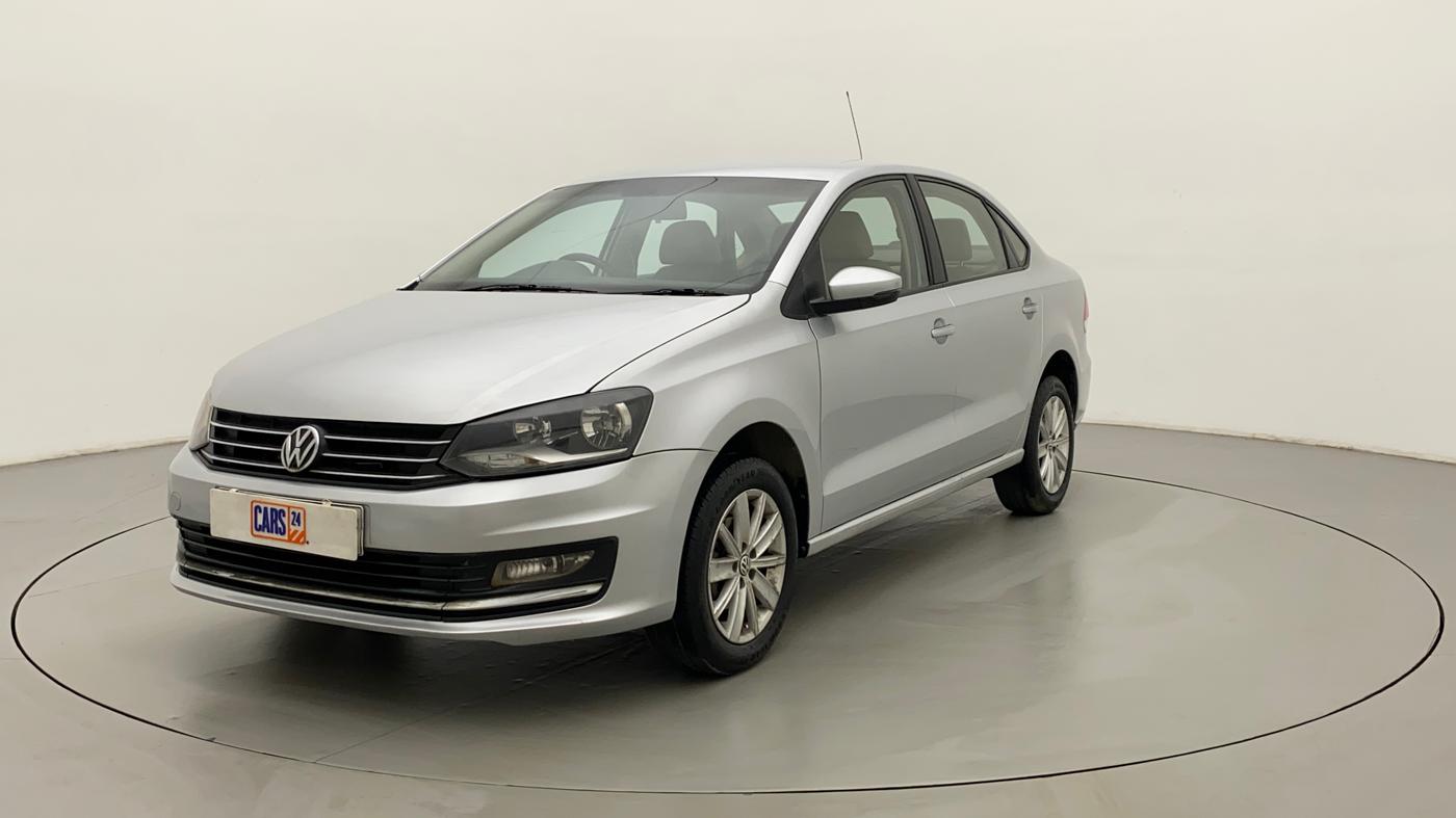 2015 Volkswagen Vento HIGHLINE 1.6 MPI, Petrol, Manual, 99,284 km, Left Front Diagonal