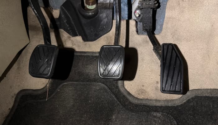 2017 Maruti Dzire VXI, Petrol, Manual, 31,746 km, Pedals