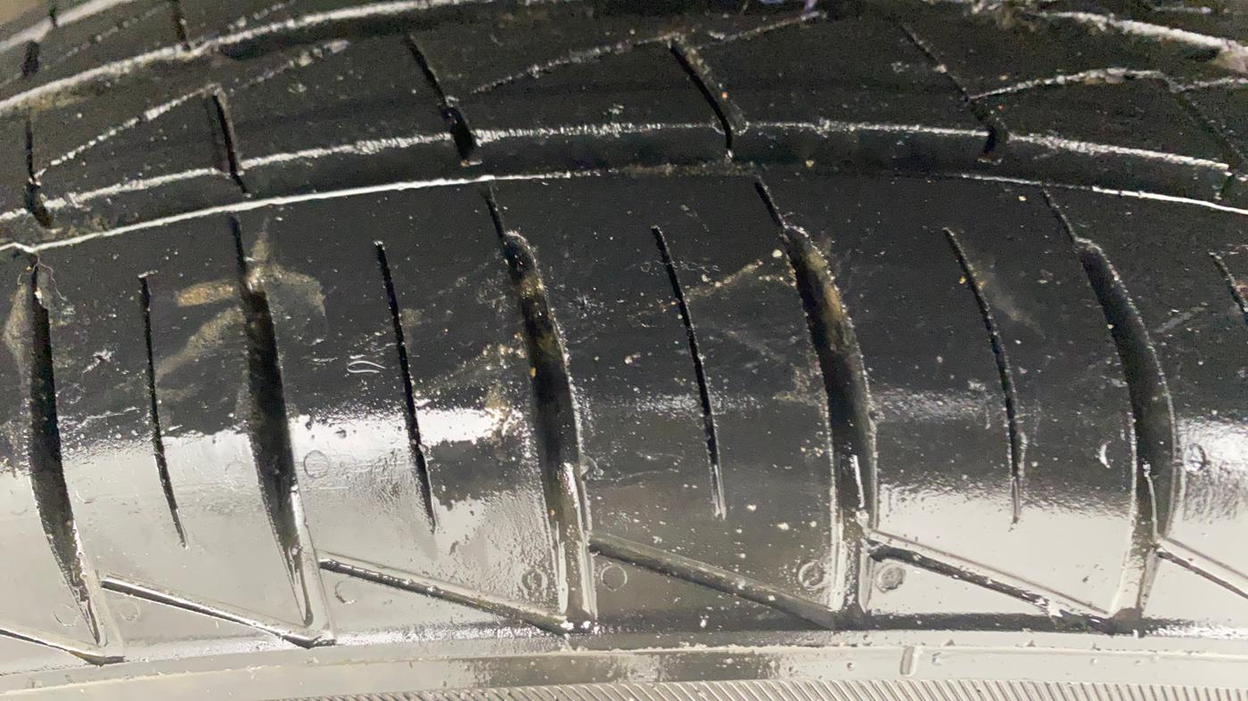 2023 Maruti S PRESSO VXI S-CNG, CNG, Manual, 25,111 km, Left Rear Tyre Tread