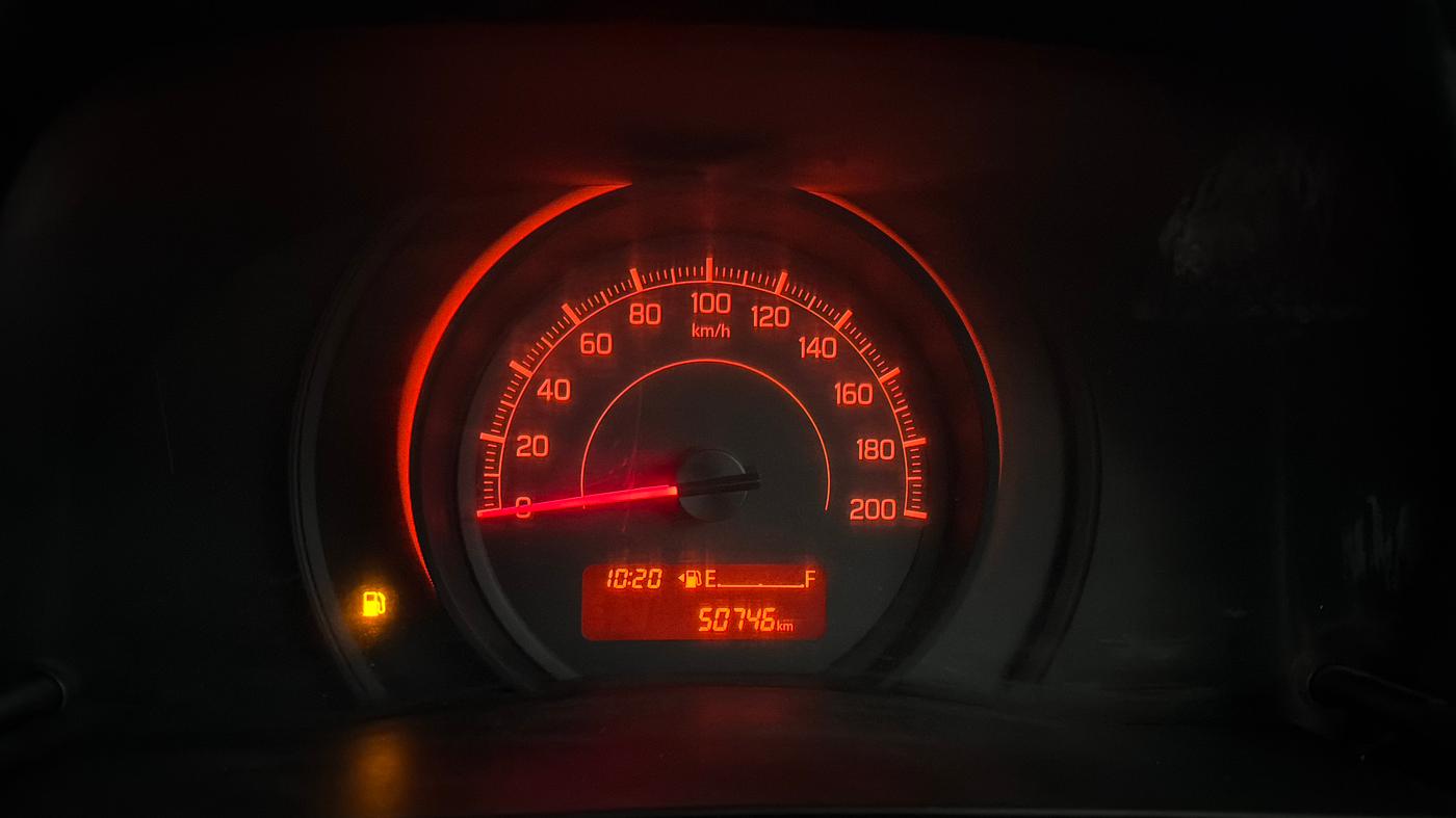 2020 Maruti Swift LXI, Petrol, Manual, 50,700 km, Odometer Image