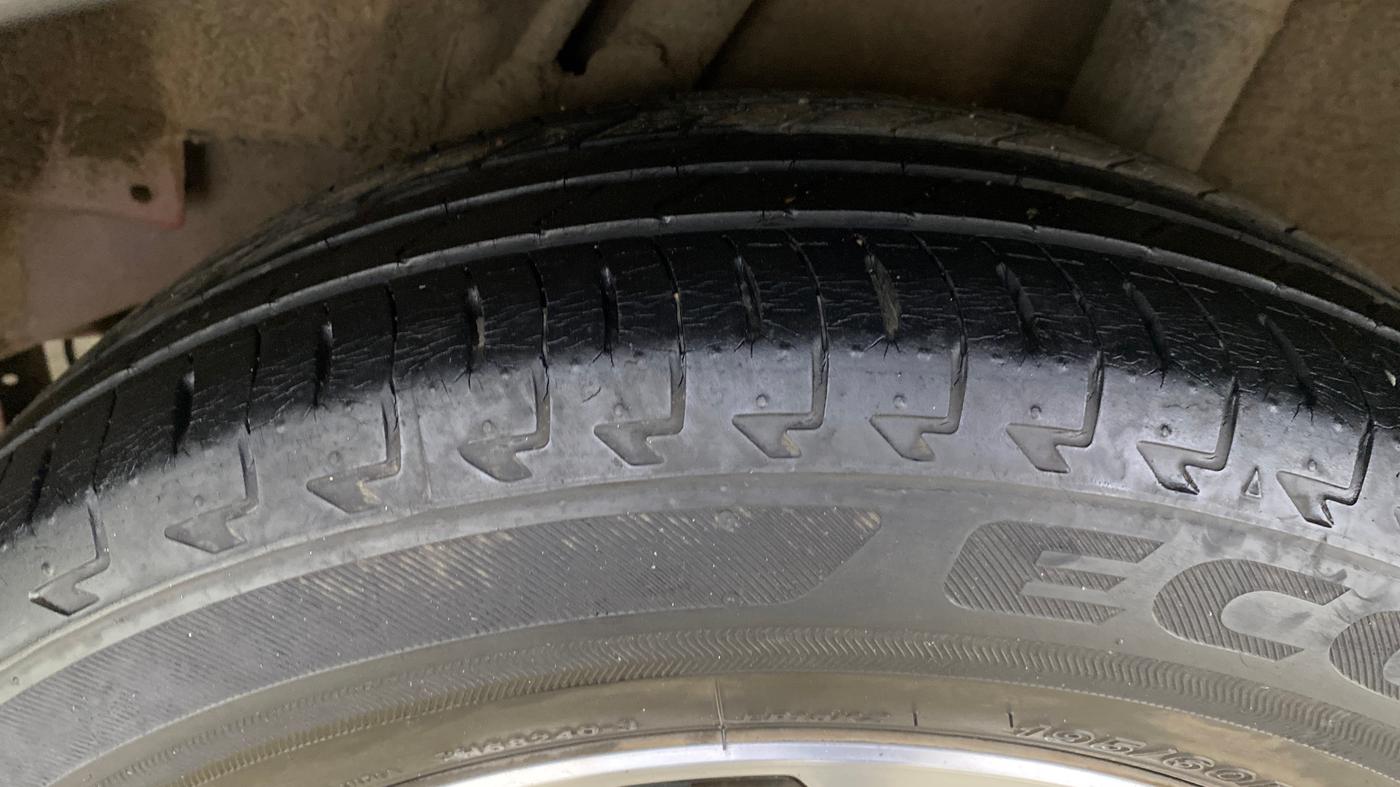2021 Honda WR-V 1.2L I-VTEC VX MT, Petrol, Manual, 16,472 km, Left Rear Tyre Tread