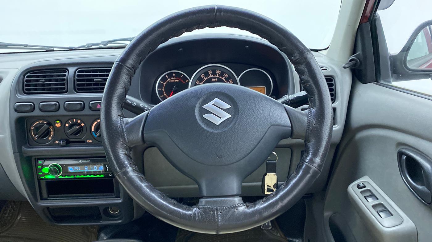2011 Maruti Alto K10 VXI P, Petrol, Manual, 37,833 km, Steering Wheel Close Up