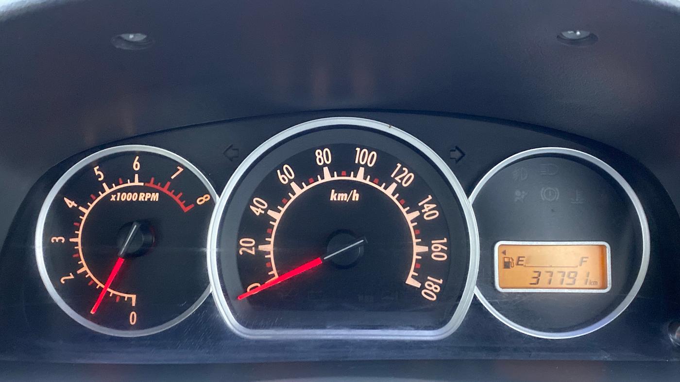 2011 Maruti Alto K10 VXI P, Petrol, Manual, 37,833 km, Odometer Image