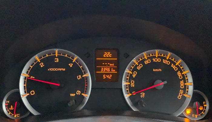 2012 Maruti Swift ZDI, Diesel, Manual, 33,461 km, Odometer Image