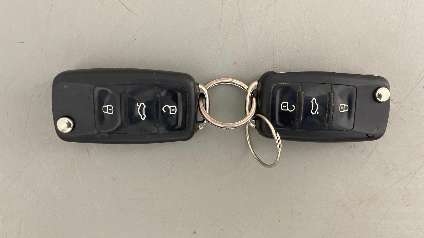 2019 Volkswagen Vento HIGHLINE PLUS 1.2 AT 16 ALLOY, Petrol, Automatic, 89,842 km, Key Close Up