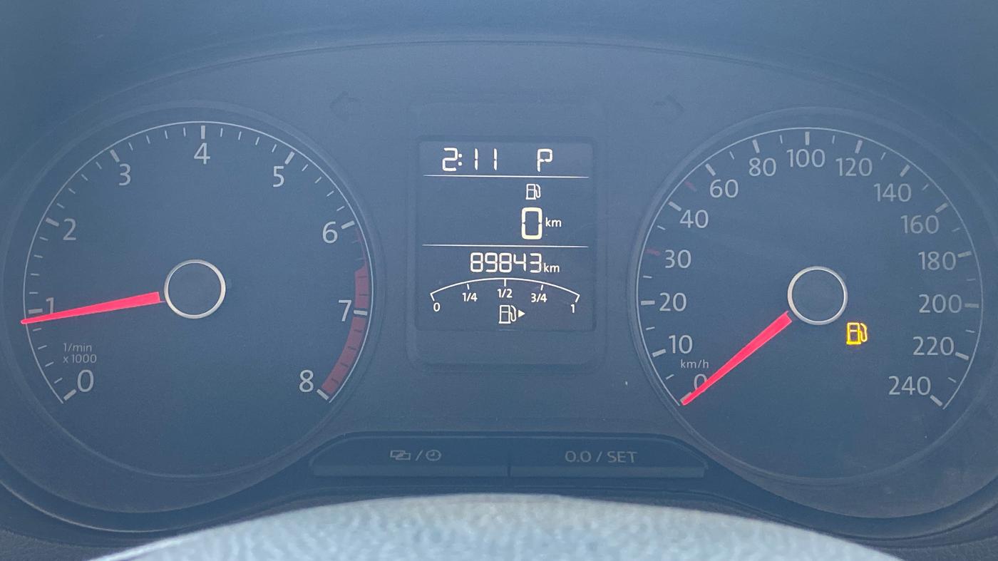 2019 Volkswagen Vento HIGHLINE PLUS 1.2 AT 16 ALLOY, Petrol, Automatic, 89,842 km, Odometer Image