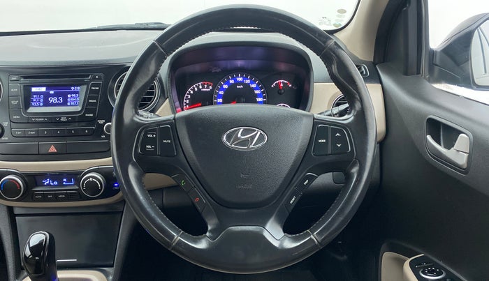 2015 Hyundai Xcent SX 1.2 (O), Petrol, Manual, 40,791 km, Steering Wheel Close Up